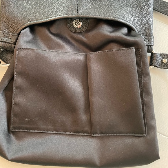 Coach Penelope cross-body No B1168-F16533 Black Pebble Leather w/silver hardware - Picture 6 of 6